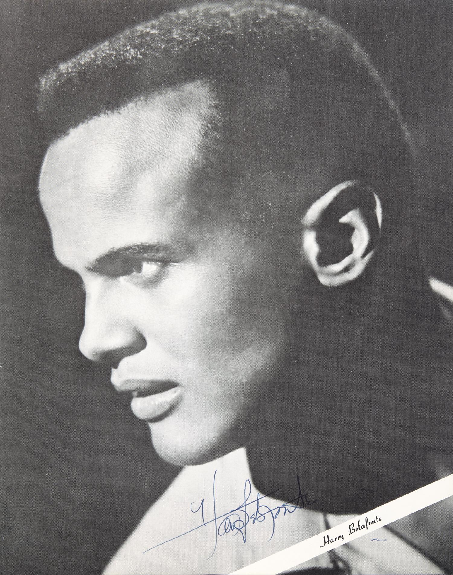 [Presidential] [Kennedy, John F.] Sinatra, Frank, and Ella Fitzgerald, and Harry Belafonte, et al. John F. Kennedy's Inaugural Gala Program, signed