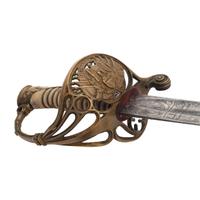 Klingenthal Non-Regulation Combination Hilt French 1838/1853 Sword Presented to Lt. Thomas Hickey - 164th New York Infantry - WIA at Cold Harbor and Died of Wounds