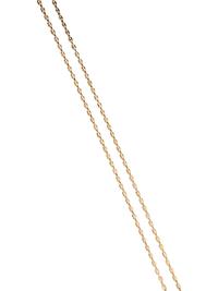 YELLOW GOLD FANCY MARINER LINK LONG CHAIN NECKLACE