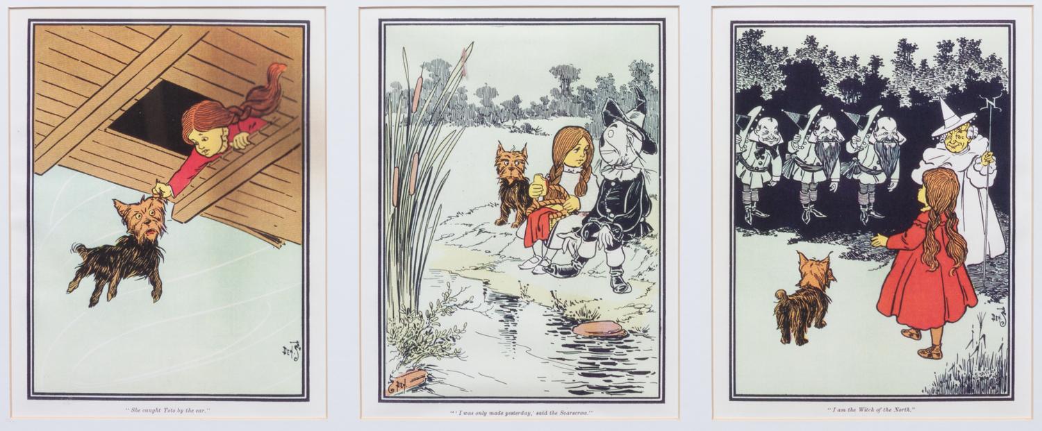 A Group of Eighteen Movie and Entertainment Posters depicting Various Dog Breeds Largest: 30 x 40 1/4 inches.