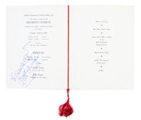 (WALT DISNEY) Autographed document inscribed and signed ("Walt Disney"), two pages, October 1, 1966.