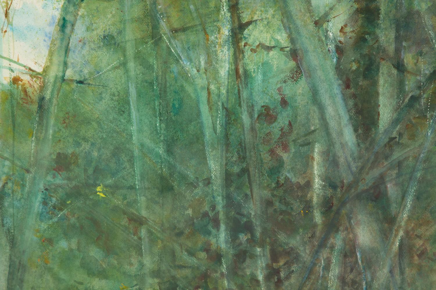 Leaning Greens and Forest Interior