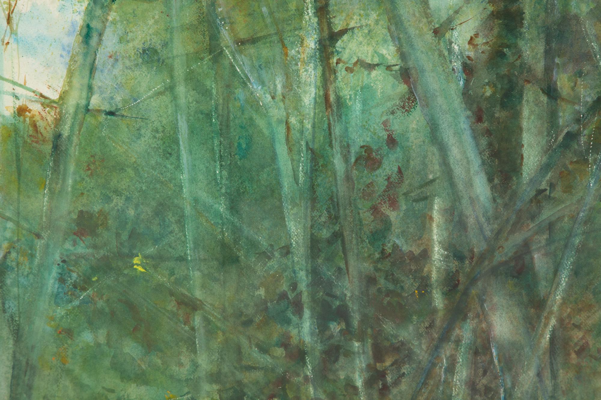 Leaning Greens and Forest Interior