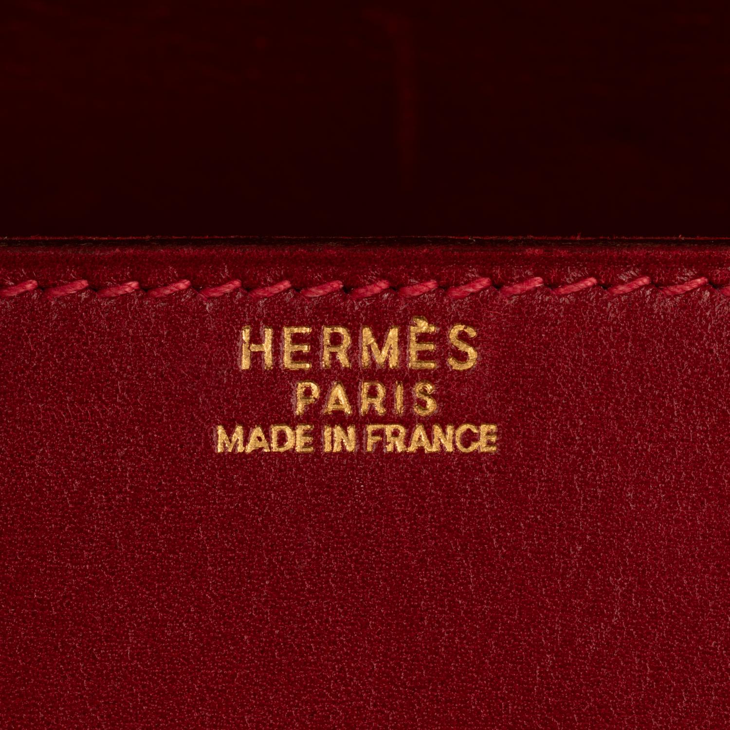 Hermès Red Drag 32 Handbag, 2003
