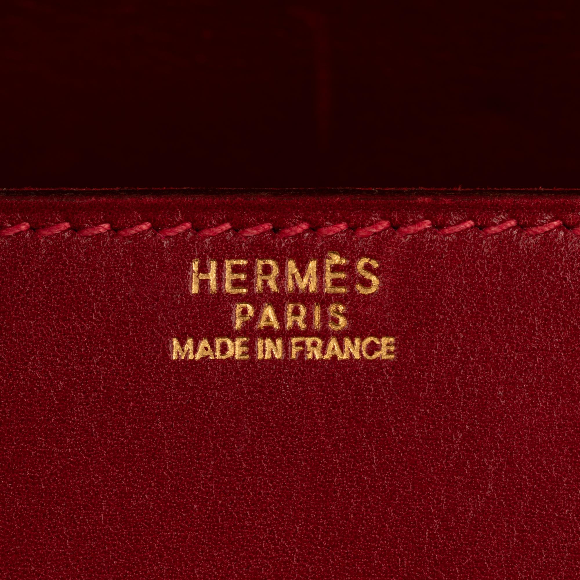 Hermès Red Drag 32 Handbag, 2003