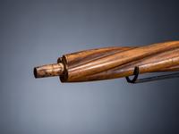 Sioux Twisted Pipe Stem with Catlinite Bowl, Believed to Belong to Sitting Bull