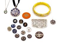 A Collection of Silver Overlay Articles Diameter of first 3 1/8 inches.