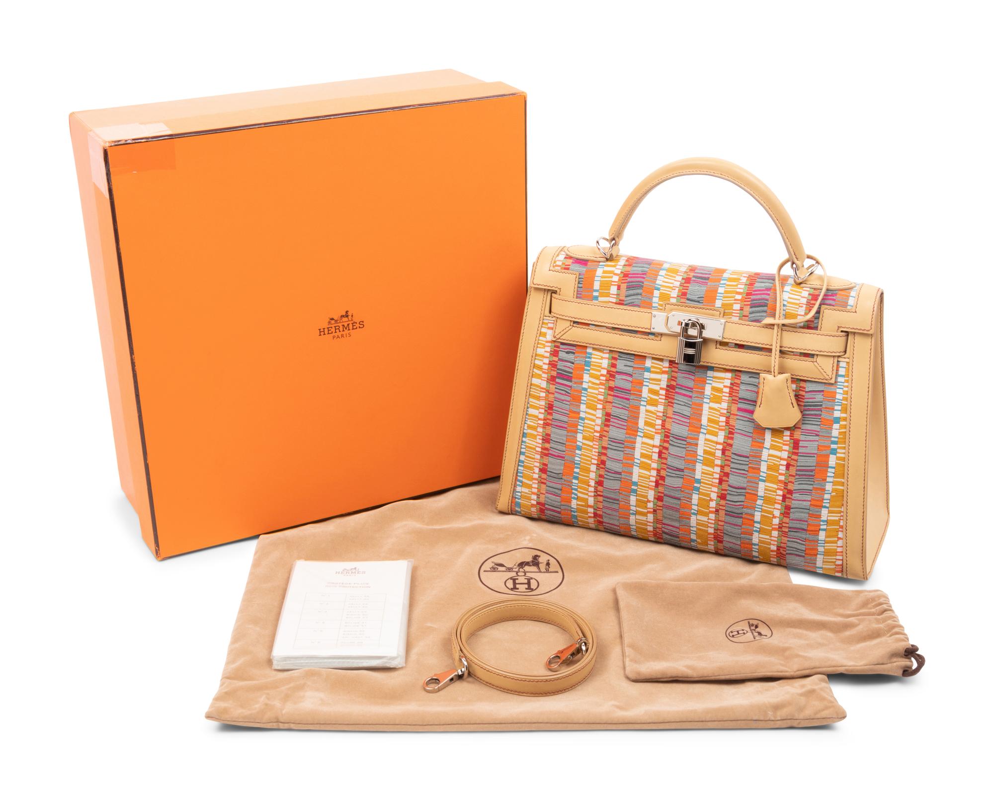 Hermès Vibrato Snip Leather Kelly 32, 2001