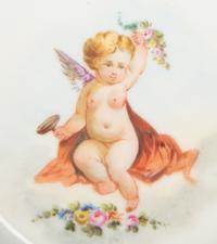 A Gilt Metal Mounted Sèvres Porcelain Tazza