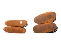 Collection of Great Lakes Beaded Hide Moccasins