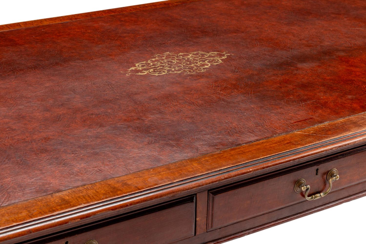 A William IV Mahogany Partners’ Desk