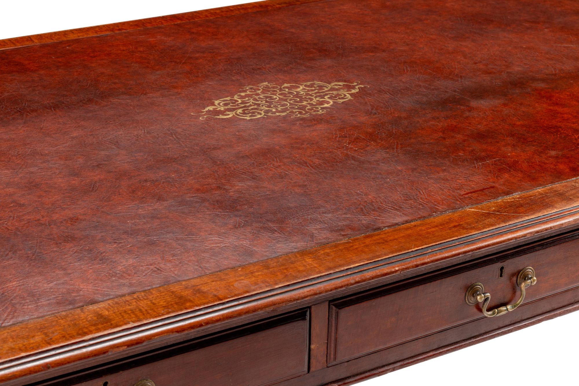 A William IV Mahogany Partners’ Desk