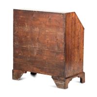 A George III Walnut Slant-Front Desk