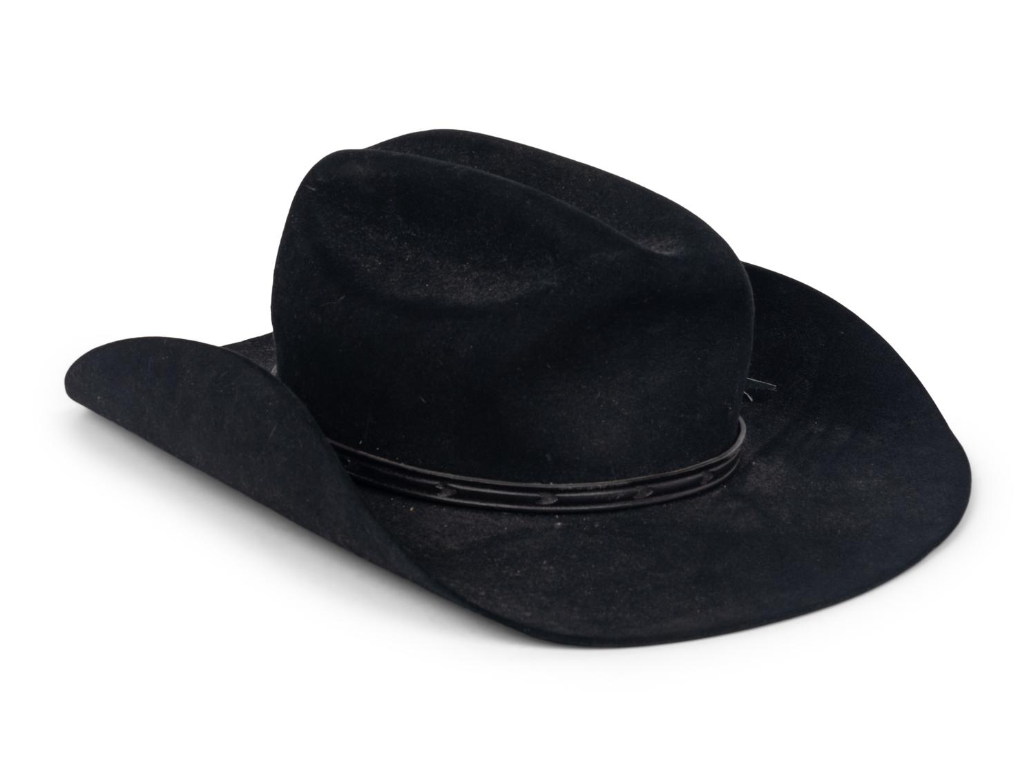 A Stetson Hat Monogramed M.K.A
