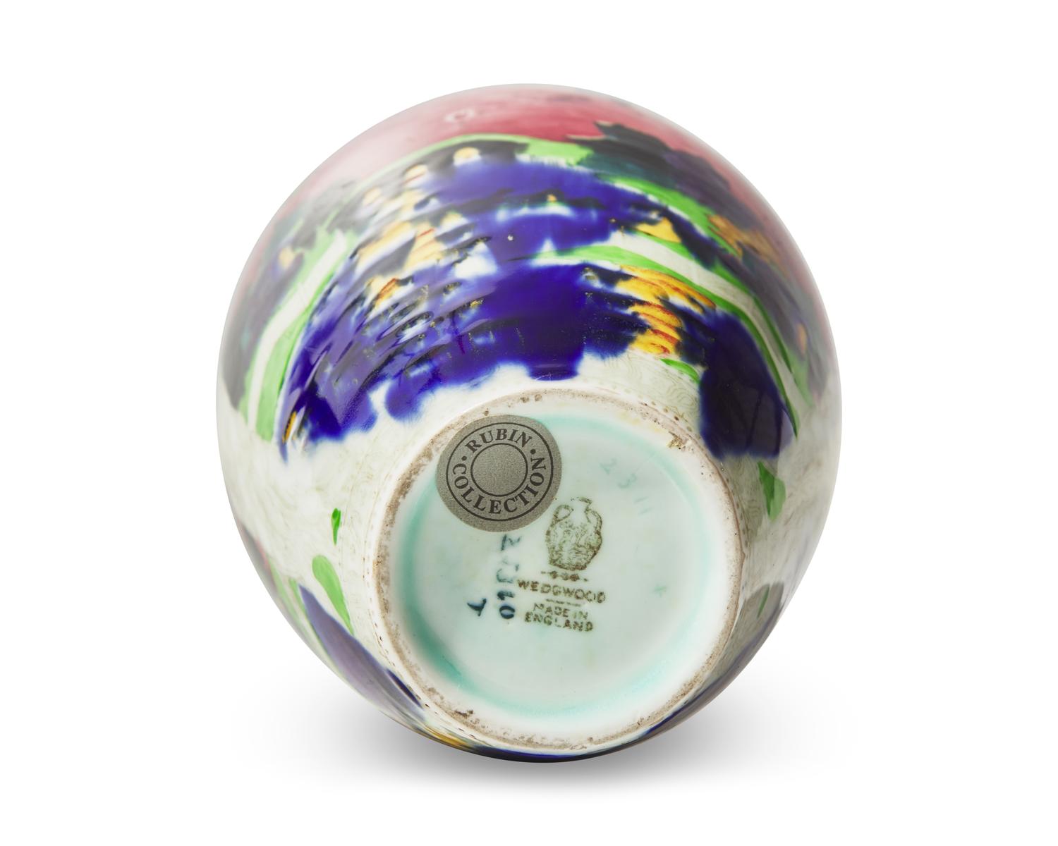 A Wedgwood Fairyland Lustre 'Willow' Malfrey Pot