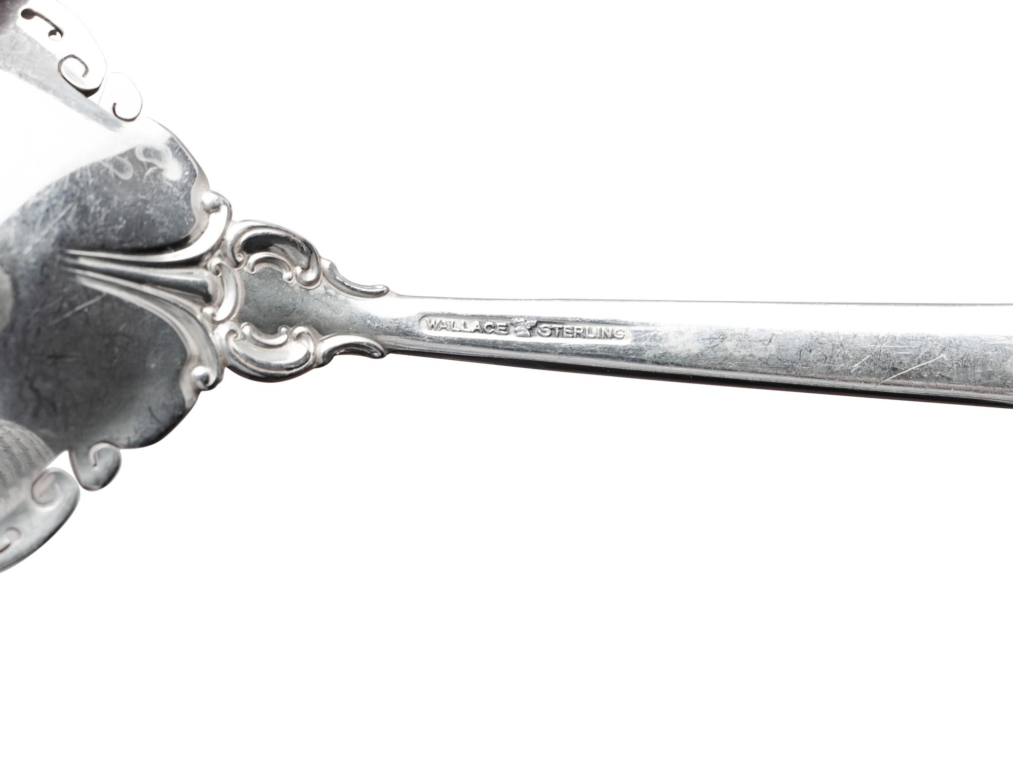A Wallace Grand Baroque Silver Flatware Service