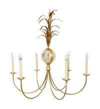 A Neoclassical Style Six Light Chandelier by Visual Comfort — 20TH/21ST CENTURY