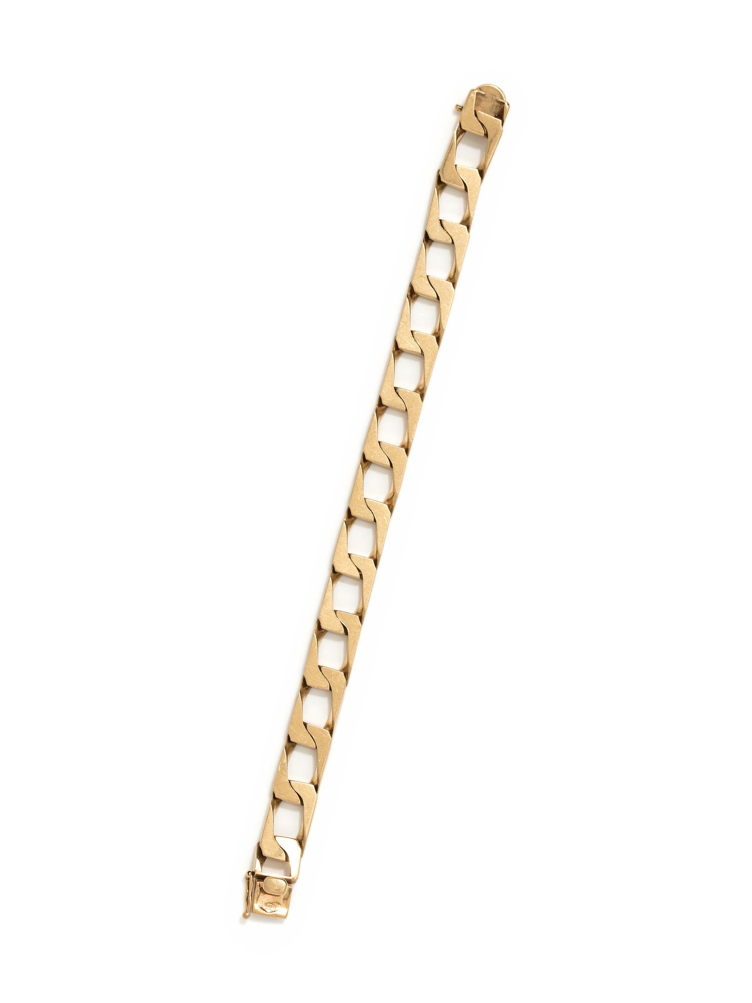 YELLOW GOLD BRACELET