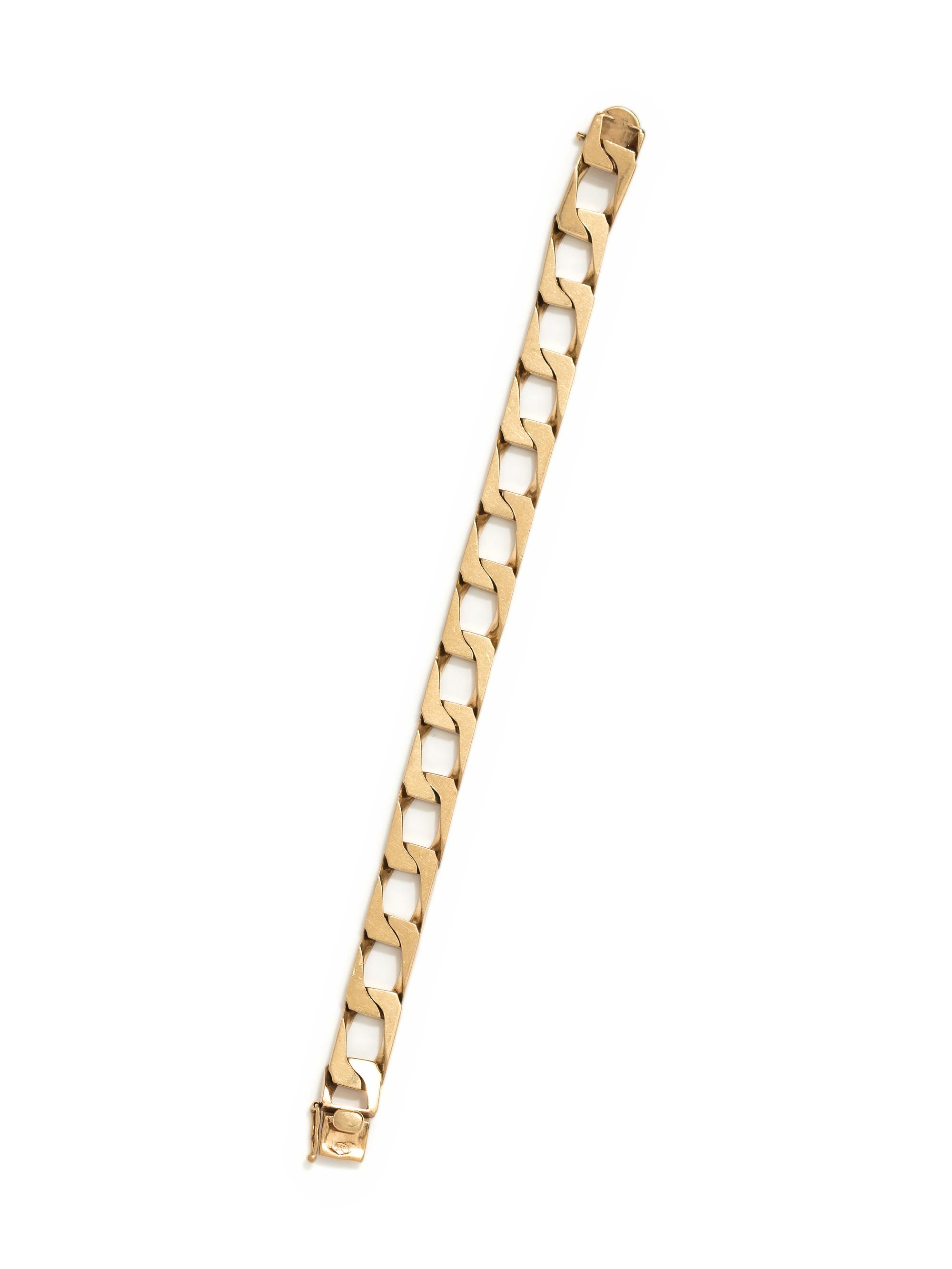 YELLOW GOLD BRACELET