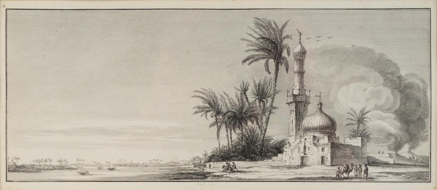 A Set of Eight Engravings Depicting Orientalist Scenes