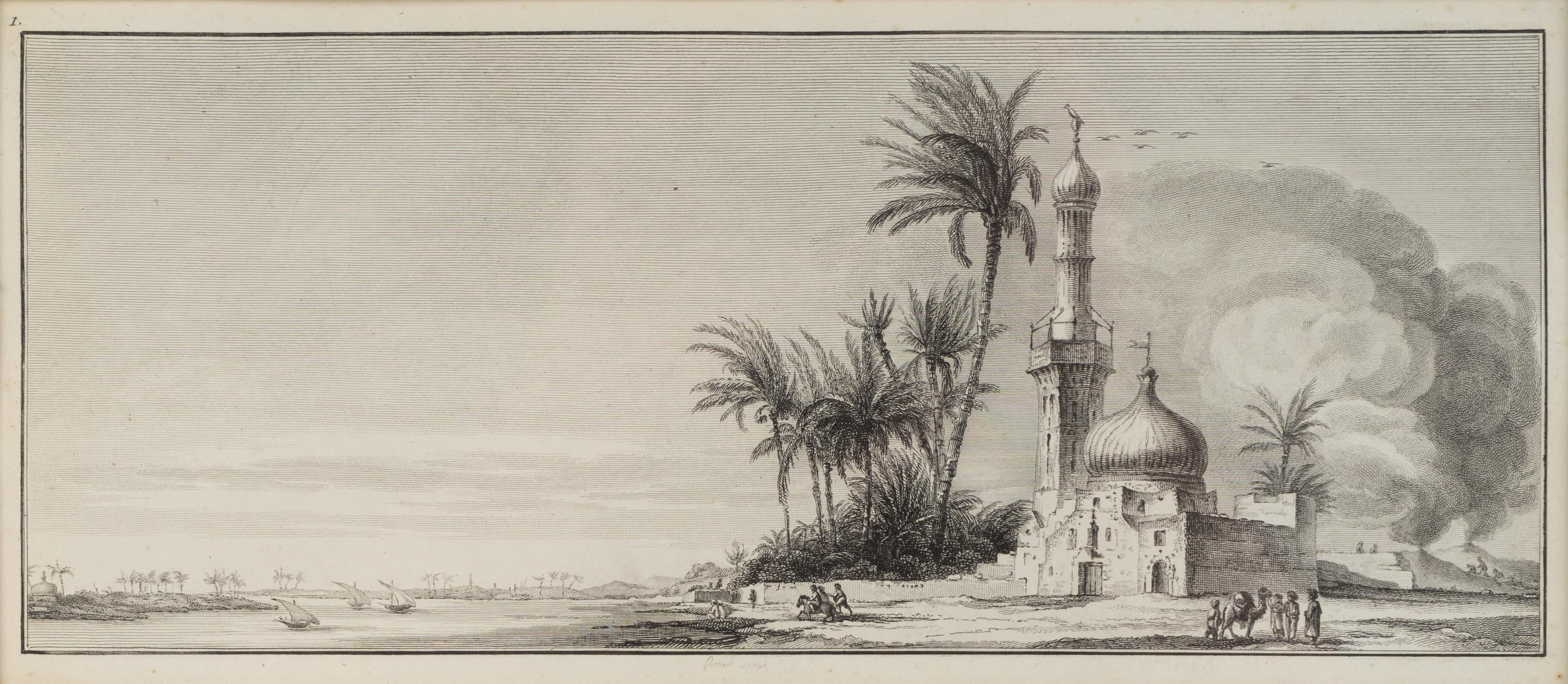 A Set of Eight Engravings Depicting Orientalist Scenes