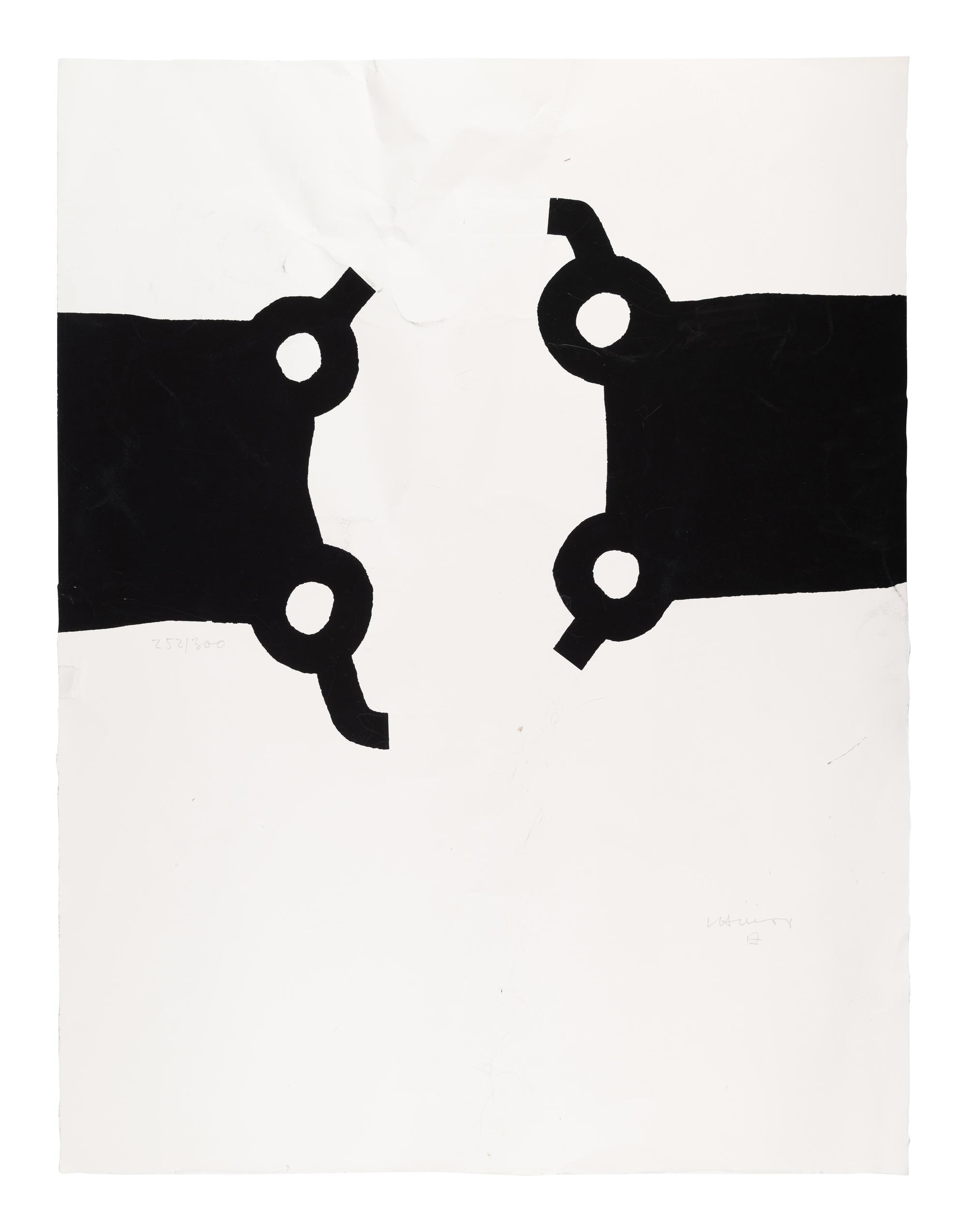 Competition and Harmony; Arrow; Runner; (a group of three prints from The Official Arts Portfolio of the XXIVth Olympiad, Seoul, Korea )