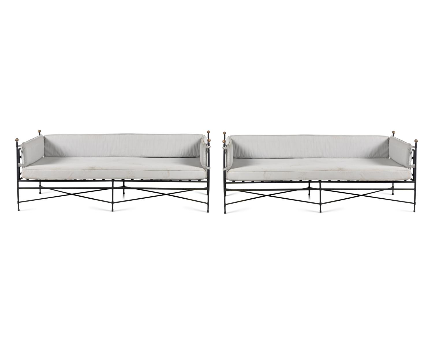 A Pair of Mario Papperzini 'Amalfi' Sofas