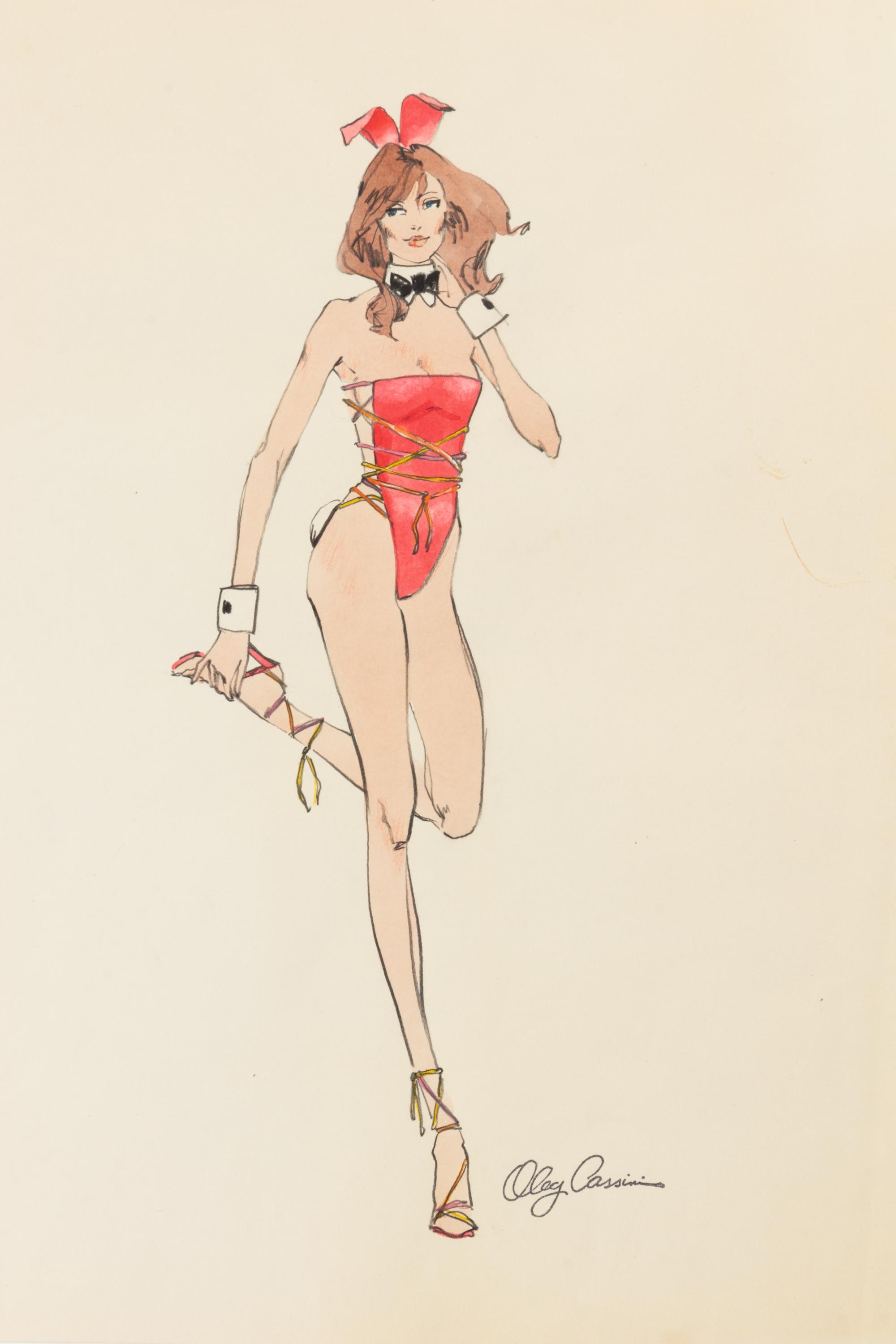 Playboy Illustrations by Oleg Cassini, 1970s