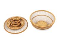 A Woven Basket and Cover
