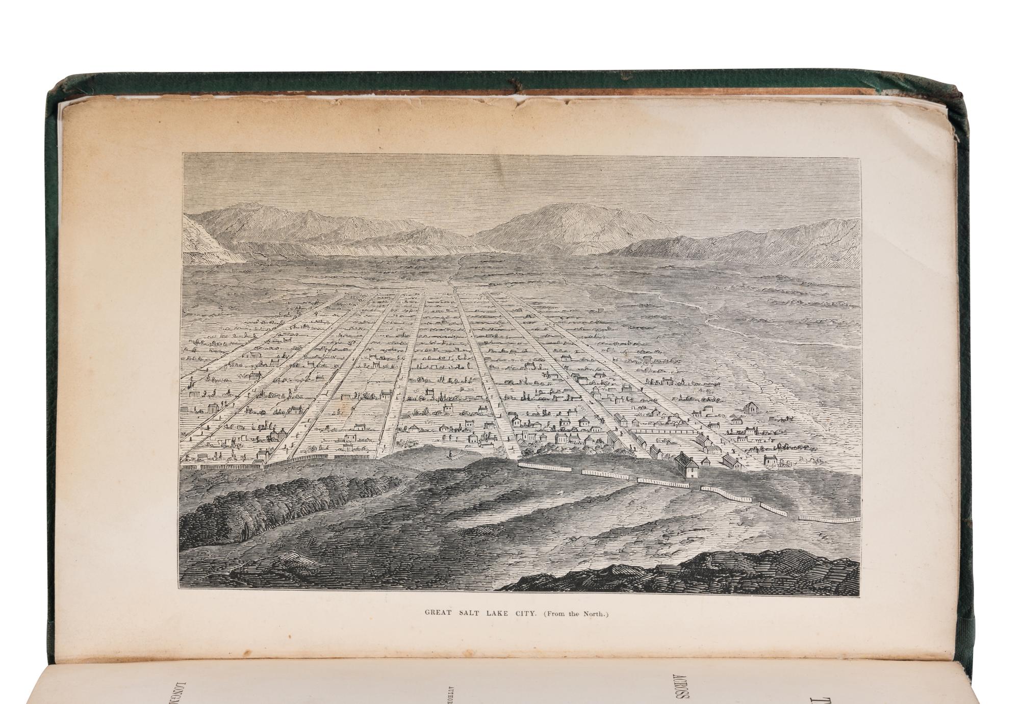 [TRAVEL & EXPLORATION]. BURTON, Richard Francis (1821-1890). The City of the Saints and Across the Rocky Mountains to California . London: Longman, Green, Longman, and Roberts, 1861.