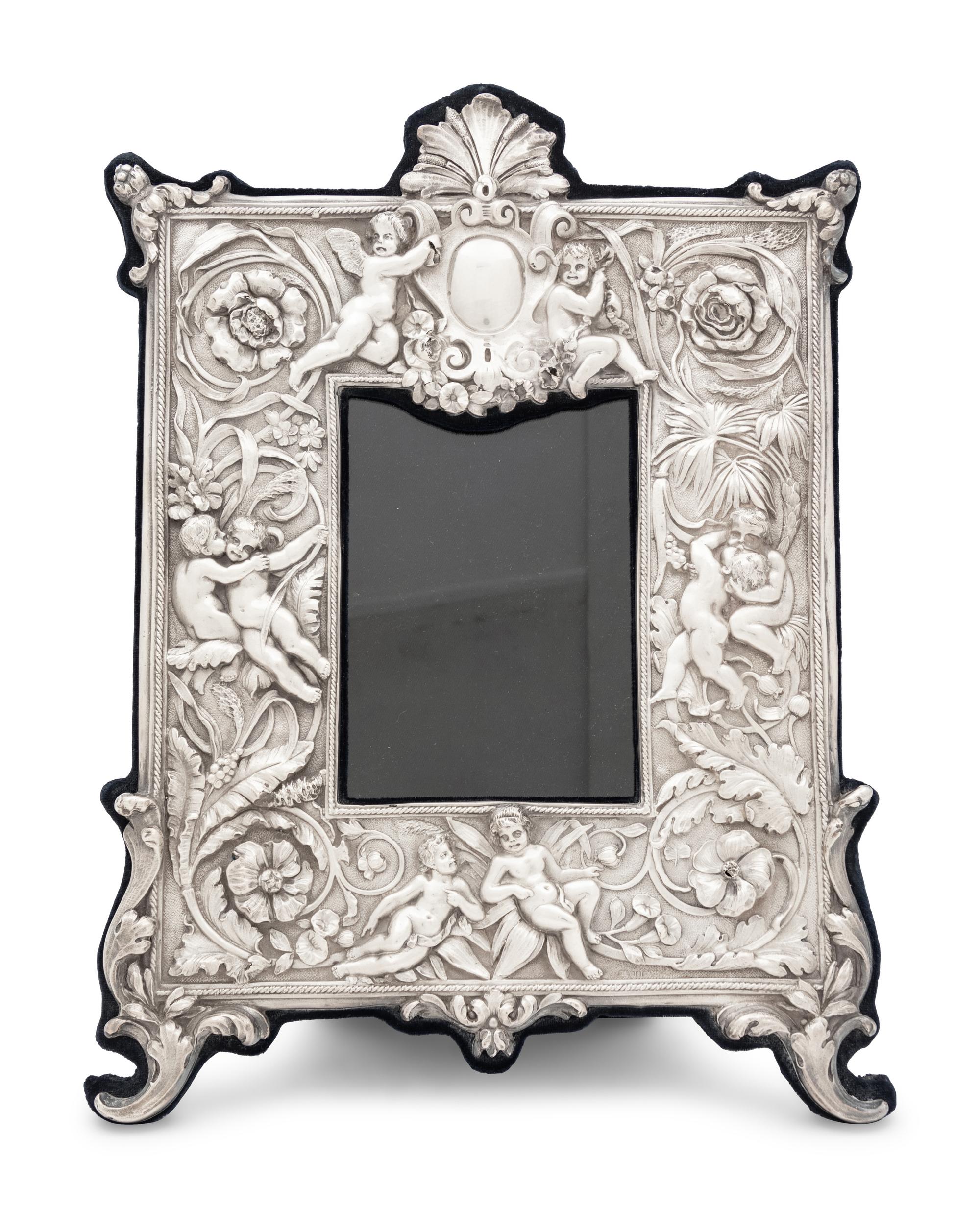 An English Silver Picture Frame