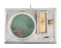 A Charles Fey 5 Cent 36 Lucky Spot Midget Dice Machine