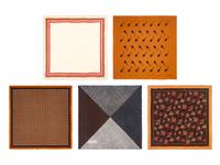 Five Designer Scarves