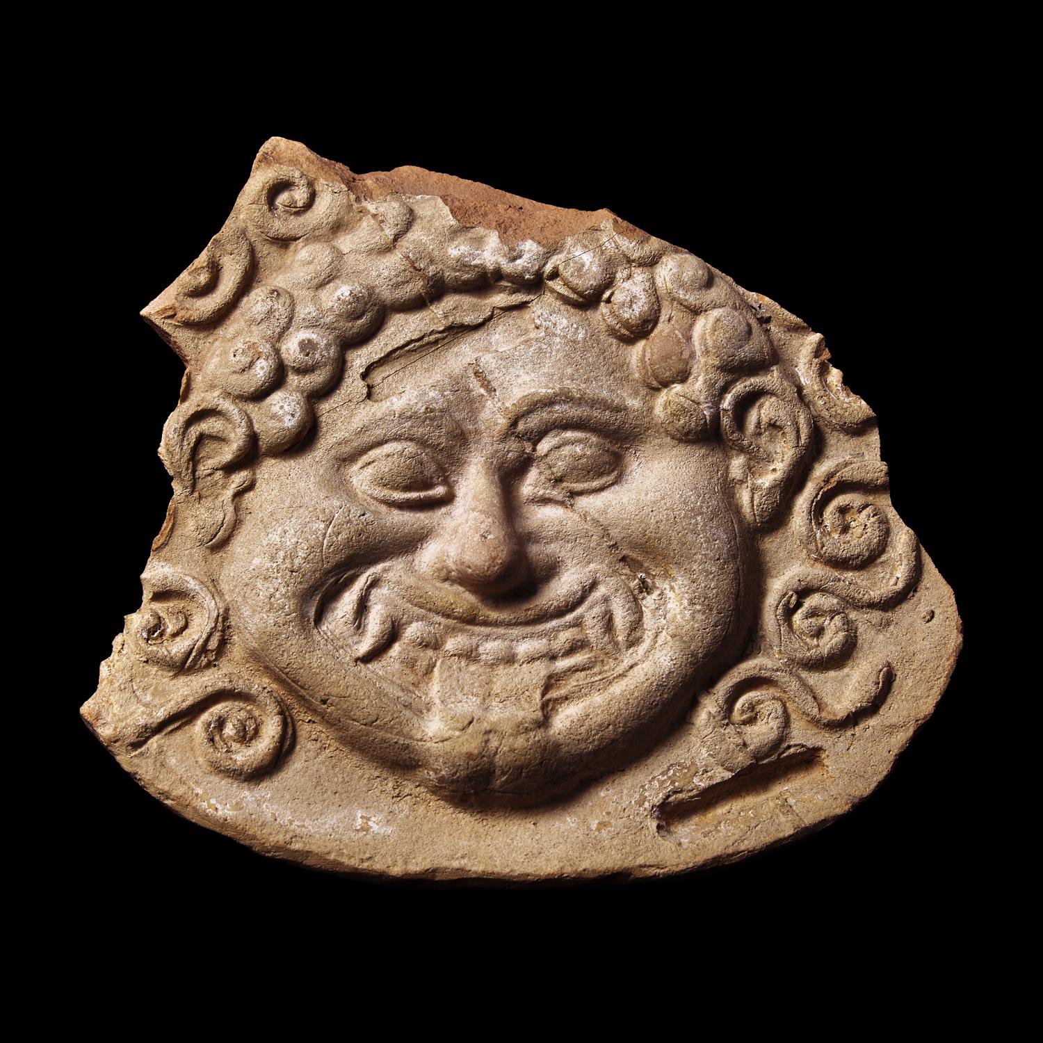 A Greek Terracotta Antefix