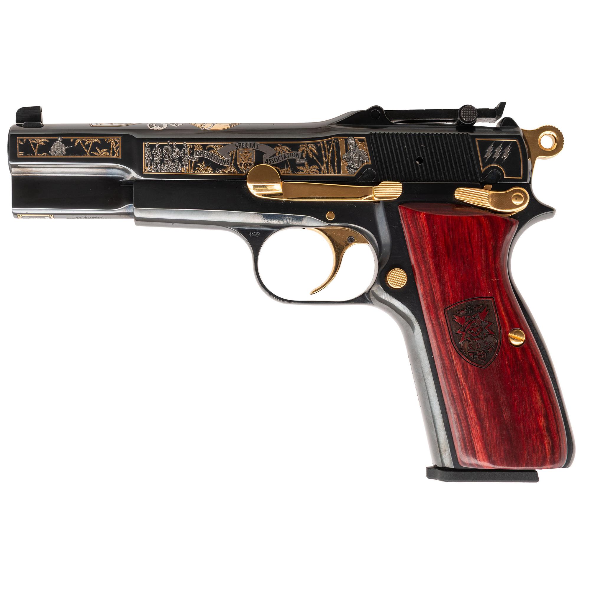 *Browning America Remembers Special Operations Association Tribute High-Power with Presentation Case