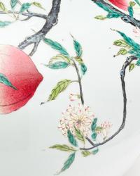 A Large Famille Rose Porcelain 'Peach' Vase, Tianqiuping