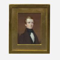 American and Continental School 19th century A Collection of Ten Portrait Miniatures, various dates