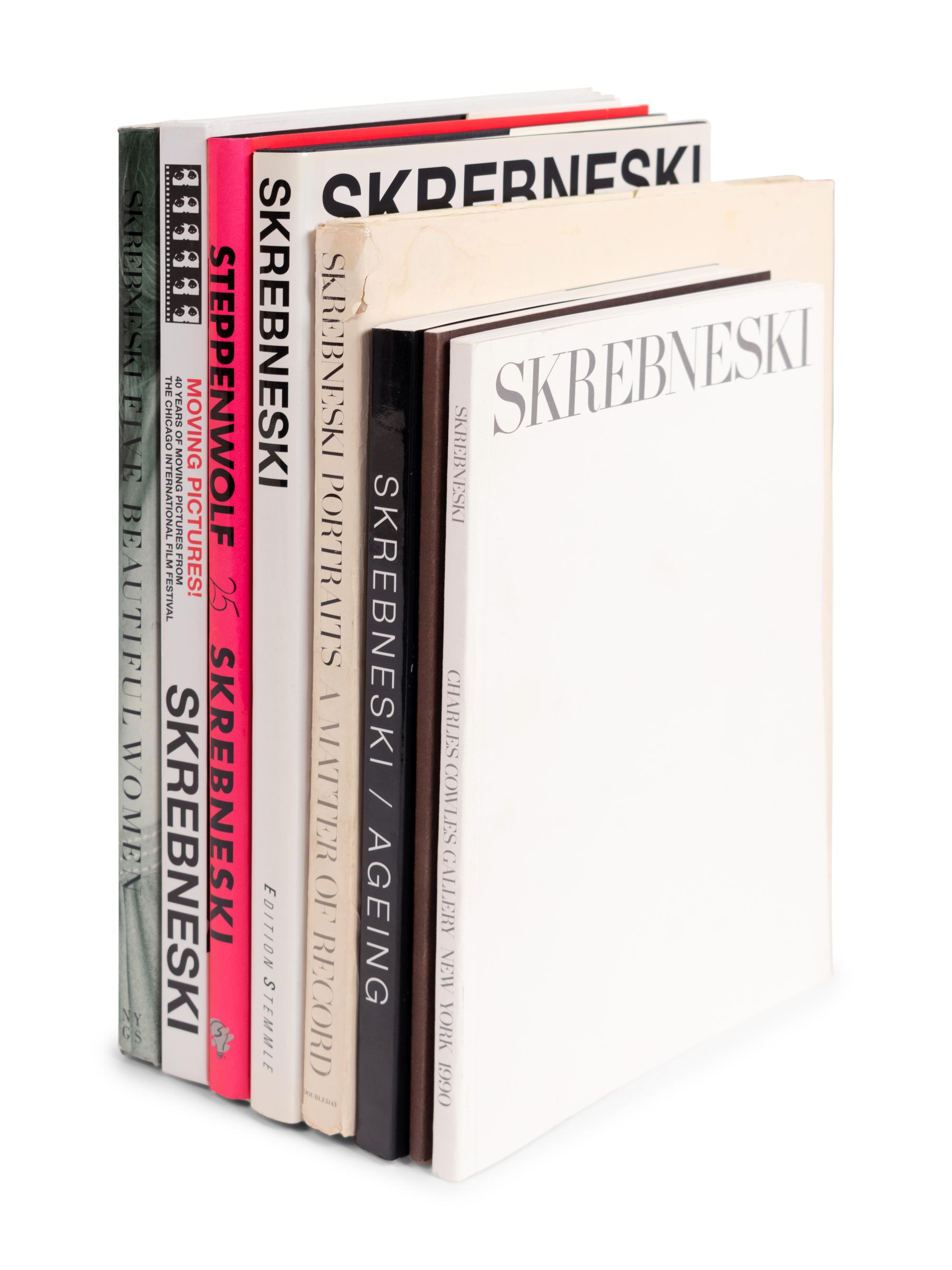 (Celebrity Books) SKREBNESKI, Viktor (1929-2020). A group of 8 books and catalogues from Viktor Skrebneski, many signed, comprising: