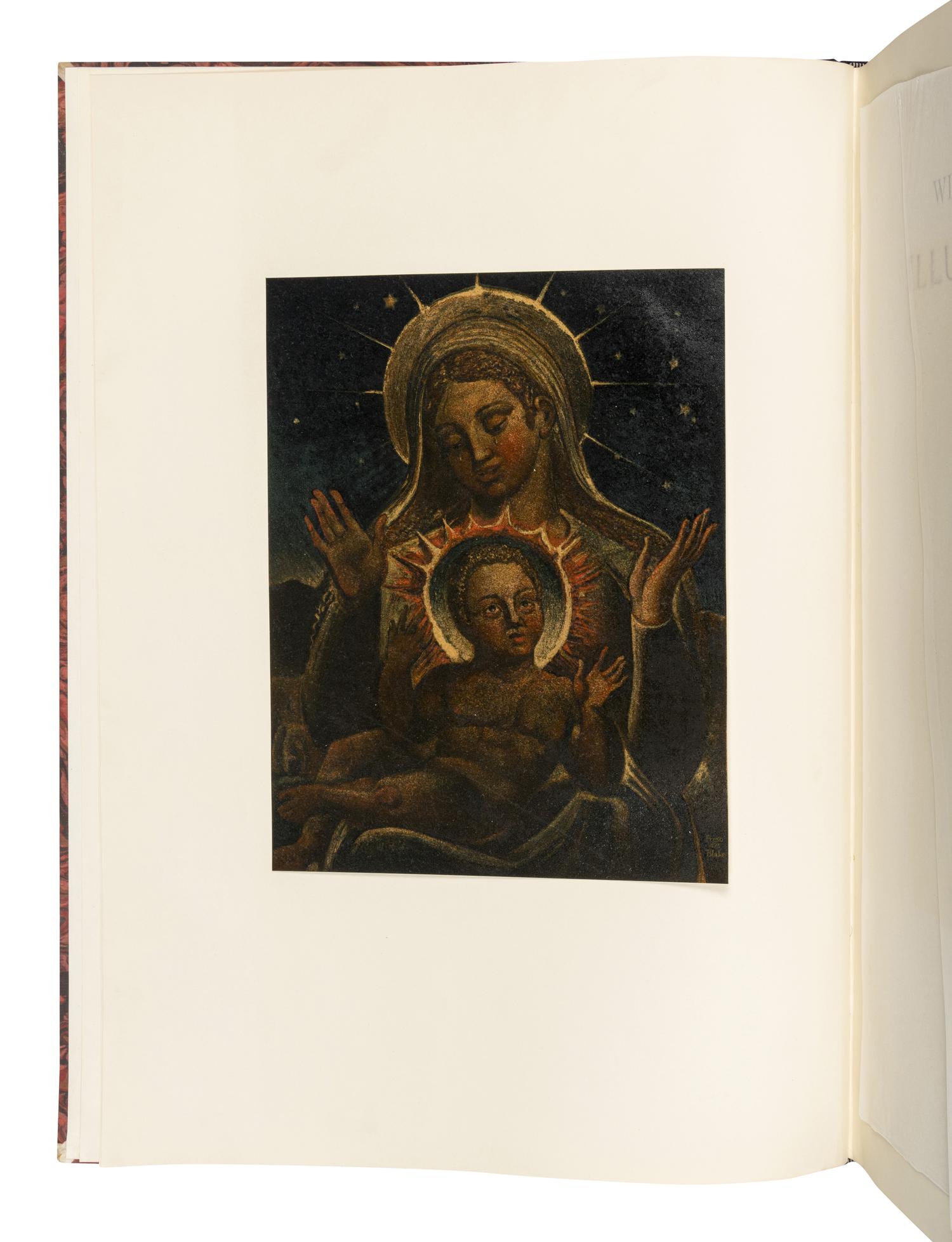 BLAKE, William (1757-1827). Jerusalem: A Facsimile of the Illuminated Book . London: The Trianon Press for the William Blake Trust, [1951].