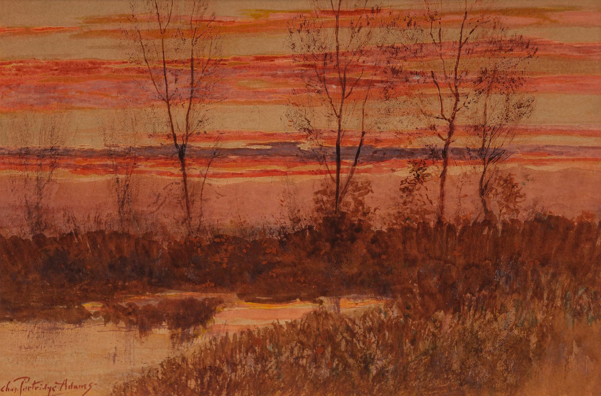Sunset Watercolor