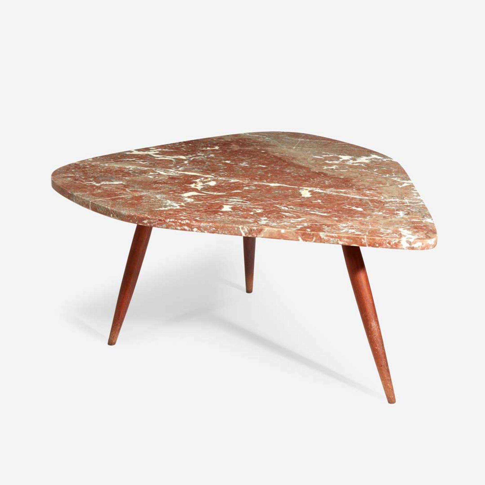 Phillip Lloyd Powell (American, 1919-2008) Side Table, New Hope, Pennsylvania, circa 1970s