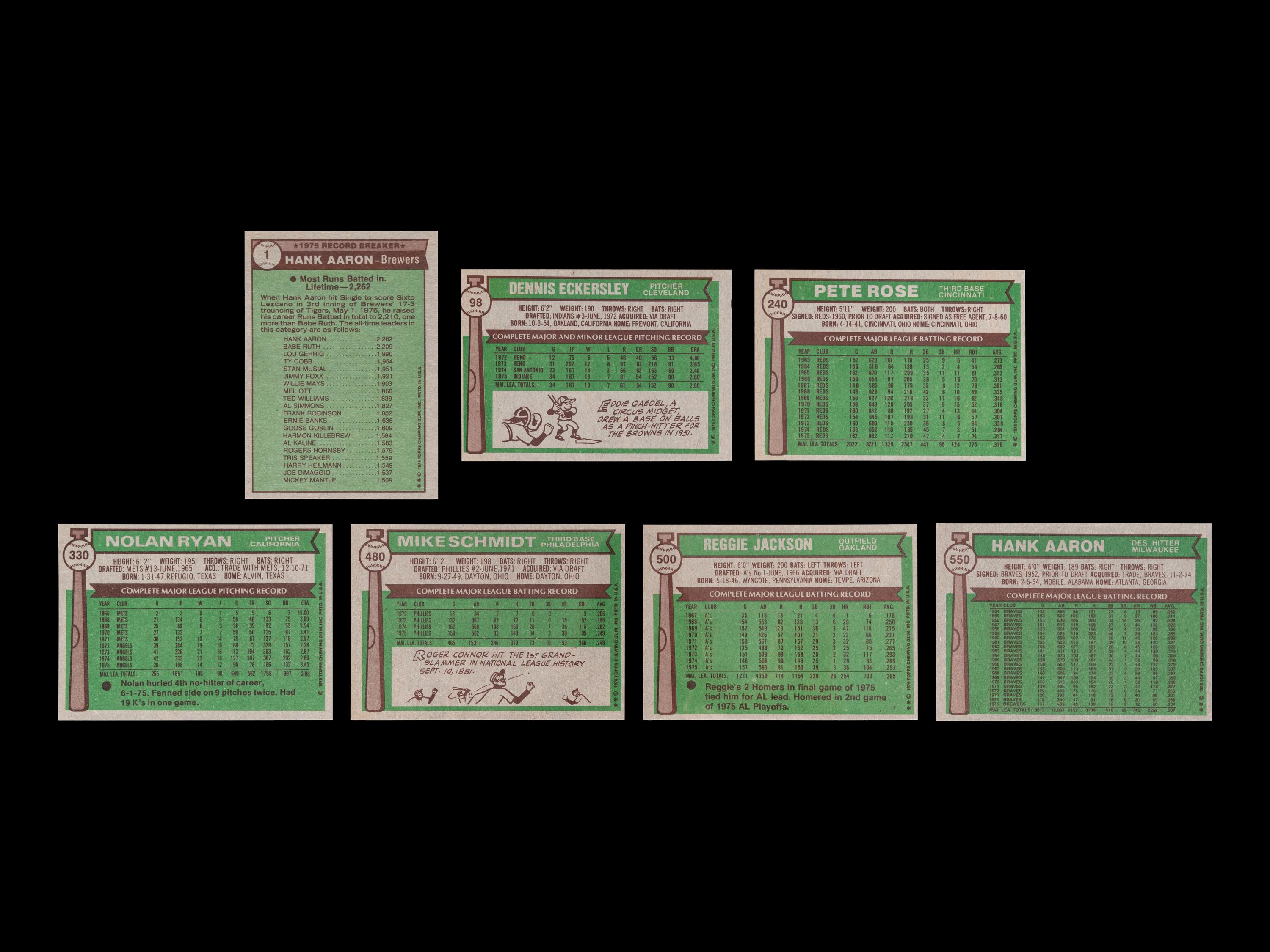 A Complete Set of 1976 Topps Baseball Cards (660/660)
