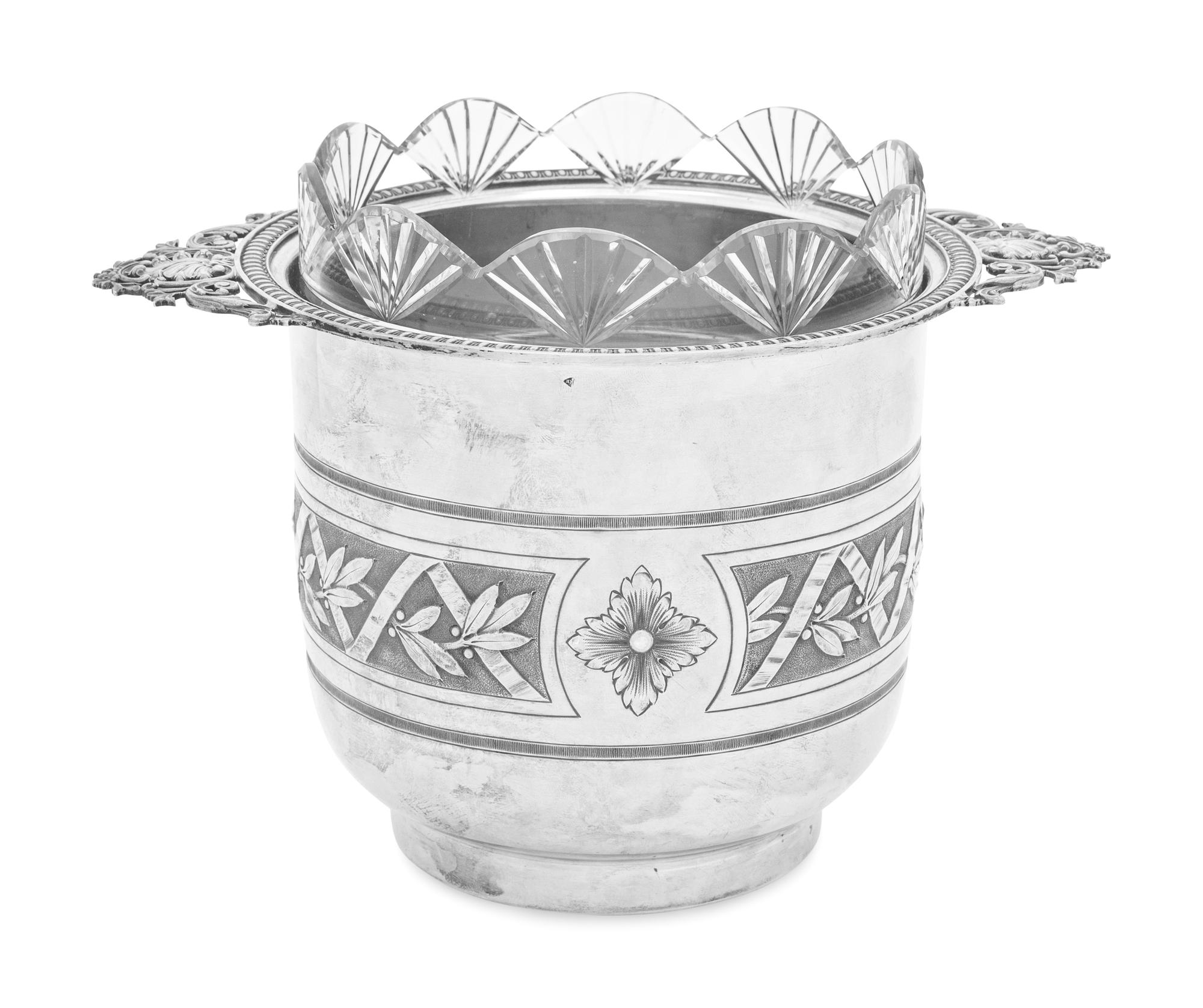 A French Silver Wine Cooler