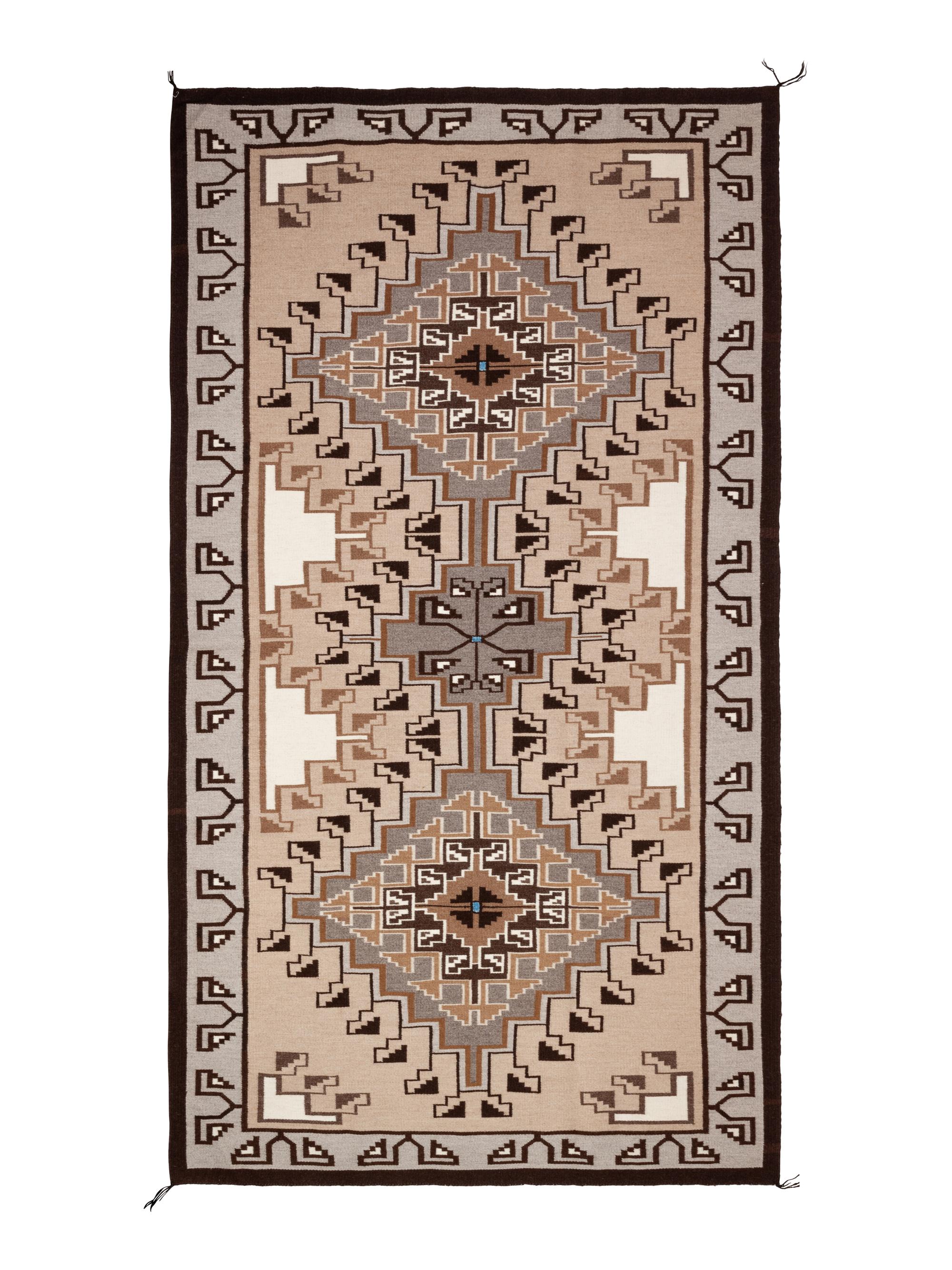 Navajo Two Grey Hills Weaving