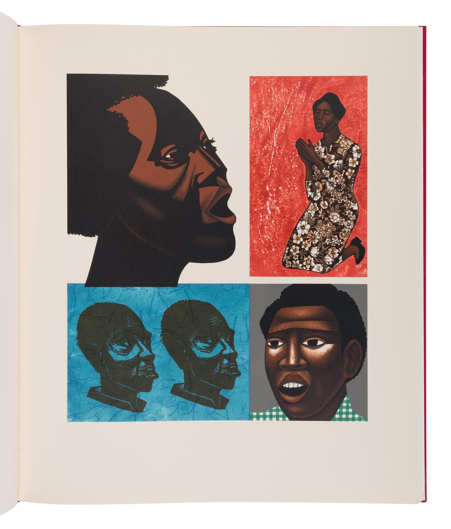 [LIMITED EDITIONS CLUB]. CATLETT, Elizabeth (1915-2012), illustrator. -- WALKER, Margaret (1915-1998). For My People. New York: The Limited Editions Club, 1992.