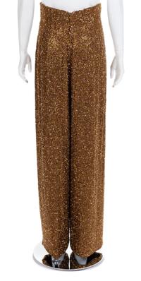 Three Pairs of Beaded Pants, 1980-2000s No size labels