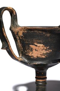 An Attic Black-Glazed Kantharos
