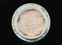 A Chinese famille rose-decorated porcelain large stand 粉彩瓷底座