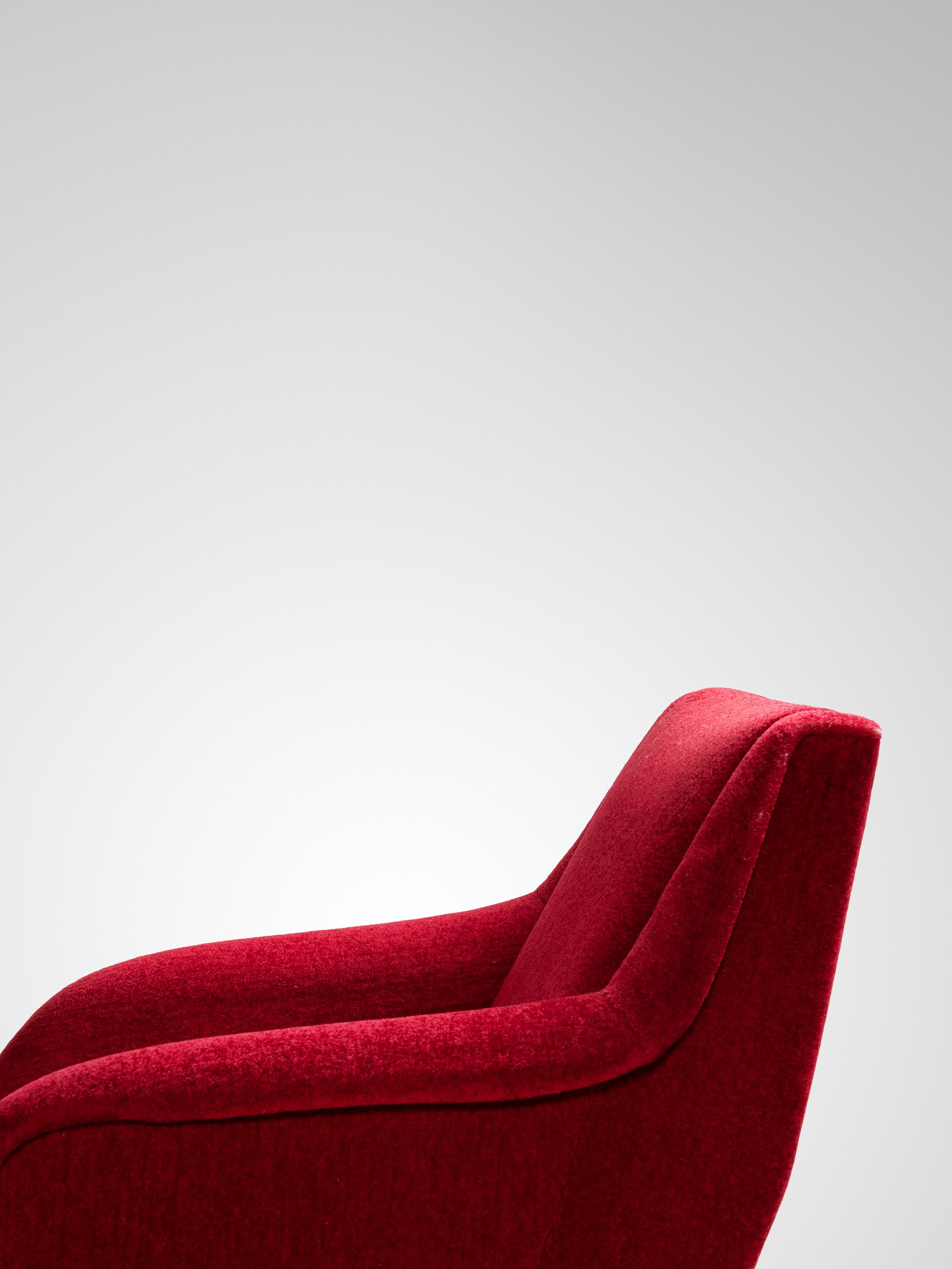 Pair of Lounge Chairs Cassina, Italy, c. 1954