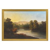 Edward Troye (American, 1808-1874) — River Jordan at Bethabara , 1856